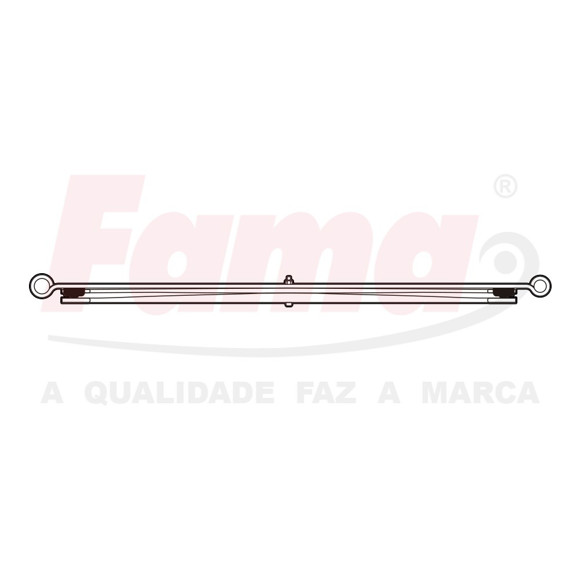 Imagen de ELASTICO TRASERO MERCEDES BENZ SPRINTER 2007 (EJE DOBLE)