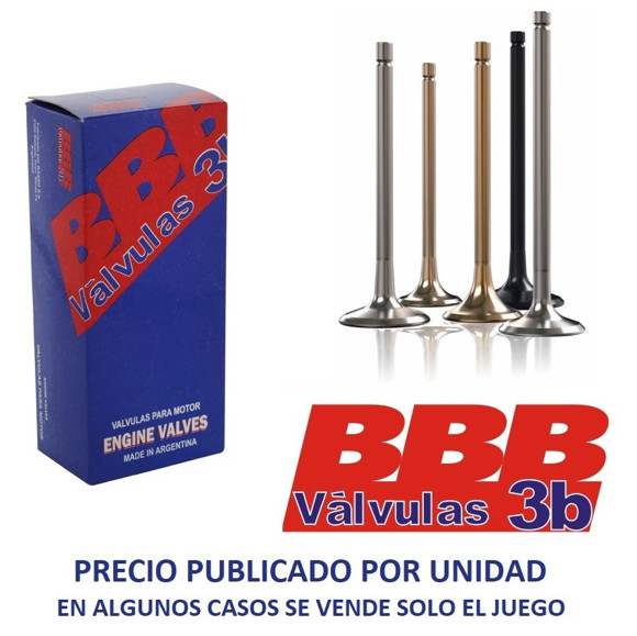 Imagen de VALVULA ADMISION KIA PREGIO 2.7/3.0D CABEZA GRANDE