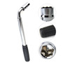 Imagen de LLAVE DE RUEDA EN L EXTENSIBLE CON MANGO DE GOMA 17MM/19MM