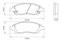 Imagen de PASTILLAS DE FRENO NISSAN VERSA/MARCH/NOTE 1.6 2012