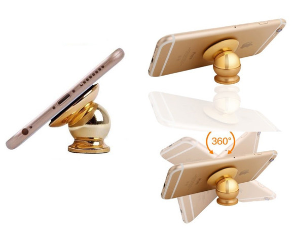 Imagen de SOPORTE PARA CELULAR CON IMAN 360° (ALUMINIO)