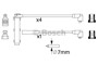 Imagen de JUEGO CABLES BUJIA ROVER 214/414/45/75 16V
