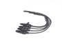 Imagen de JUEGO CABLES BUJIA CT AX/C15 PG 106/205/309 1.1/1.4 CARBURAD
