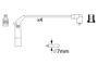 Imagen de JUEGO CABLES BUJIA HYUNDAI ACCENT/ATOS/EXCEL/SCOUPE