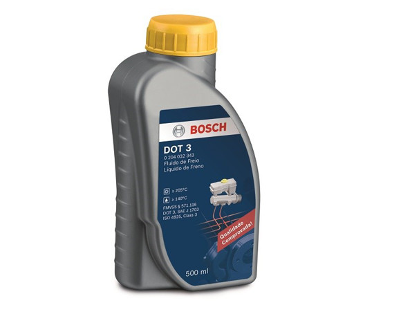 Imagen de LIQUIDO DE FRENO BOSCH DOT 3 500ML