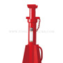 Imagen de CABALLETE PROFESIONAL 10T LINEA PESADA ALTURA MAXIMA 1100MM