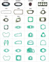 Imagen de JUNTA DE MOTOR Y RETENES PERKINS MAXION S4T