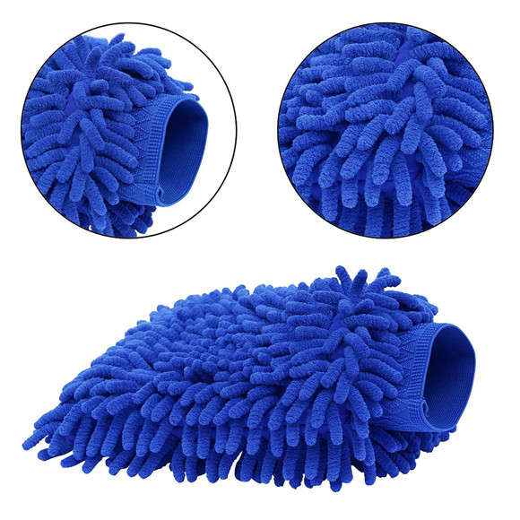 Imagen de GUANTE MANOPLA ESPONJA DE MICROFIBRA PARA LAVADO