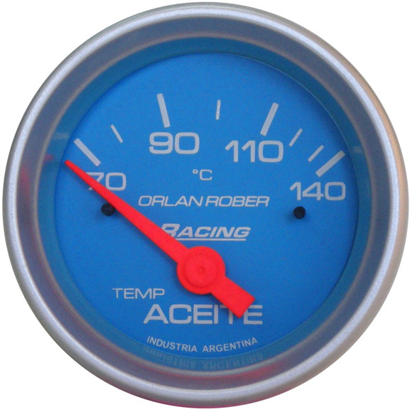 Imagen de TERMOMETRO DE ACEITE ELECTRICO 12V ESCALA:70-140°C - AZUL