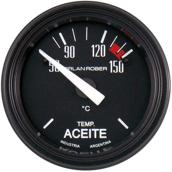 Imagen de TERMOMETRO ELECTRICO DE ACEITE ESCALA: 50-150°C FONDO NEGRO