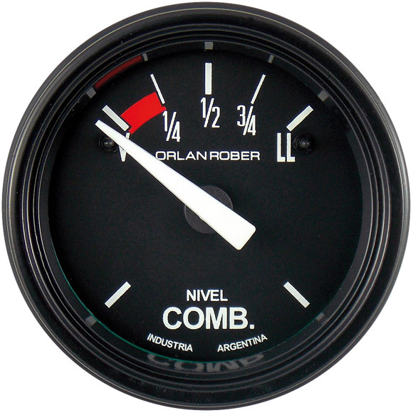 Imagen de INDICADOR NIVEL DE COMBUSTIBLE 12V - RANGO: VACIO/LLENO