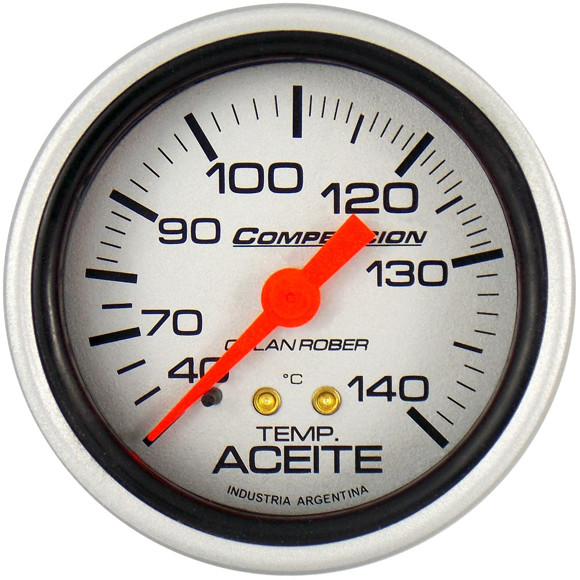 Imagen de TERMOMETRO DE ACEITE ESCALA: 40/140°C CAPILAR: 4MT GRIS
