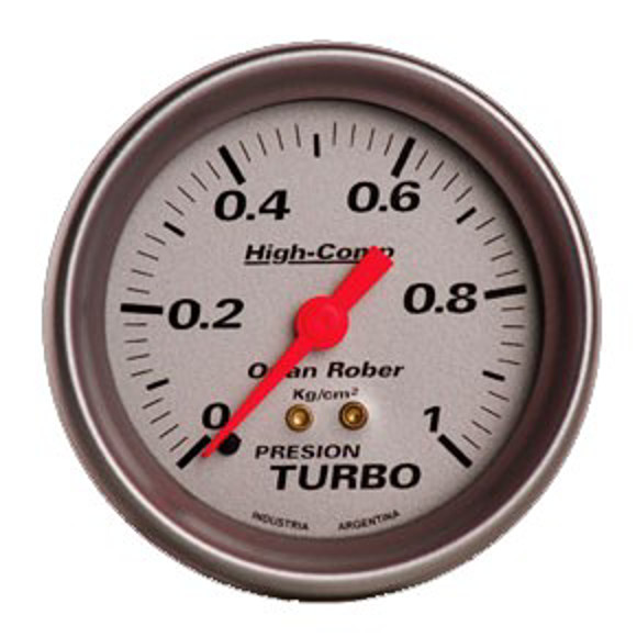 Imagen de MANOMETRO PRESION DE TURBO ESCALA:  0-1 KG/CM2 FONDO GRIS
