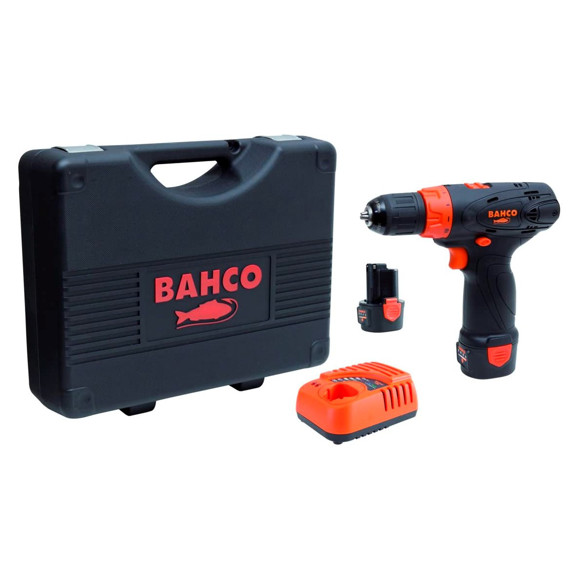 Imagen de TALADRO ATORNILLADOR A BATERIA BAHCO DE 3/8" 12V 2AH