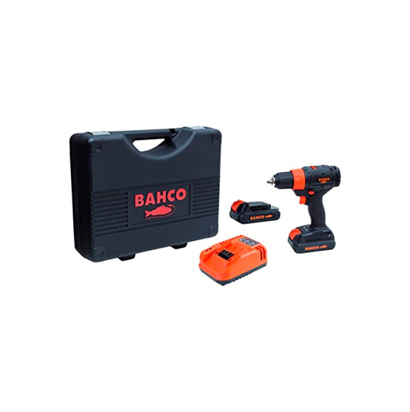 Imagen de TALADRO ATORNILLADOR A BATERIA BAHCO DE 1/2" 18V 2AH