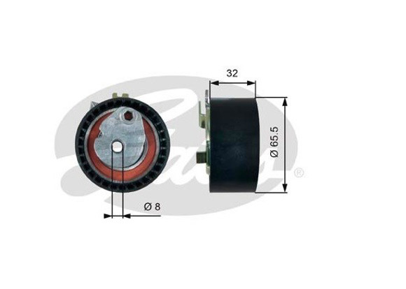 Imagen de RULEMAN TENSOR DISTRIBUCION RENAULT CLIO MEGANE 1.6 16V