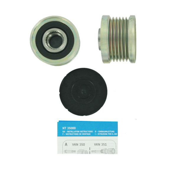 Imagen de RULEMAN TENSOR ALTERNADOR POLEA ANTIGIRO NISSAN VERSA TIIDA