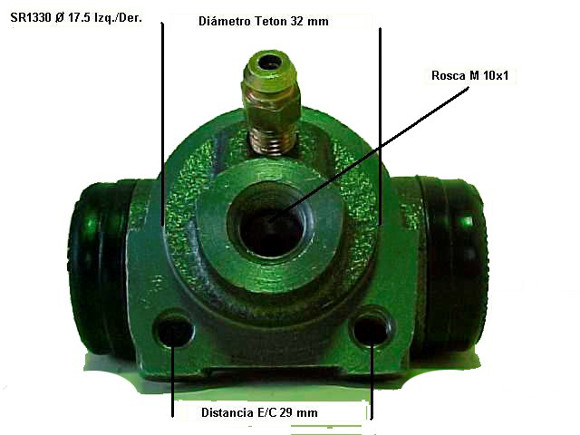 Imagen de CILINDRO DE RUEDA RENAULT MEGANE 1995.. 1.6/2.0/1.9TD