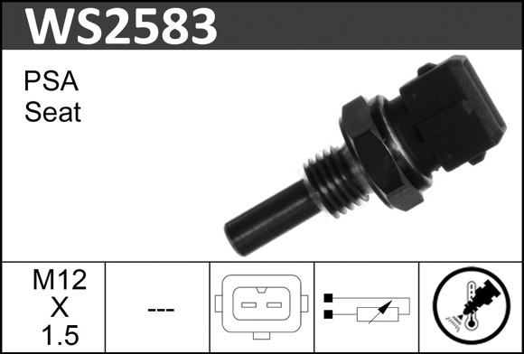 Imagen de SENSOR TEMPERATURA AGUA CITROEN/PEUGEOT/BMW