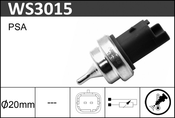 Imagen de SENSOR TEMPERATURA CITROEN/PEUGEOT 1.6 16V 2002 (VERDE)