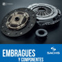 Imagen de KIT EMBRAGUE FORD FIESTA/KA 1.3 ENDURA 180MM