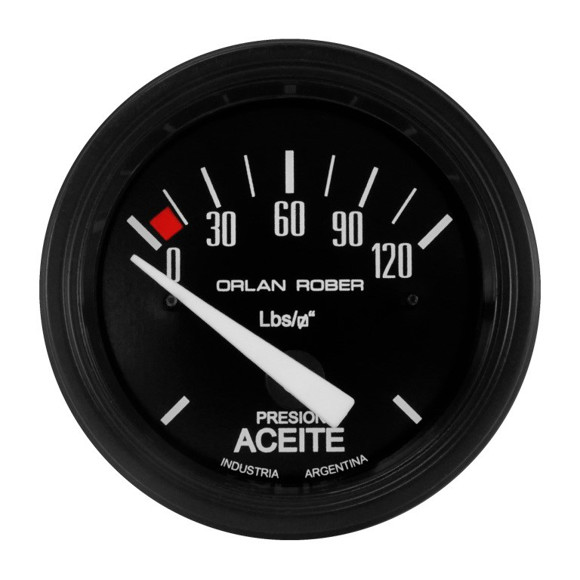 Imagen de MANOMETRO DE ACEITE ELECTRICO 24V ESCALA: 0-120 LBS/P2