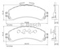 Imagen de PASTILLAS DE FRENO DELANTERA CHEVROLET S10 1997/2004