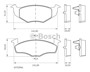 Imagen de PASTILLAS DE FRENO DELANTERA VOLKSWAGEN POLO 1998->