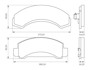 Imagen de PASTILLAS DE FRENO FORD EXPLORER 4.0/RANGER 4.0 1991-1997