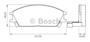 Imagen de PASTILLAS DE FRENO DELANTERA HYUNDAI SCOUPE/EXCEL/ACCENT