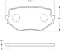 Imagen de PASTILLAS DE FRENO DELANTERA CHEVROLET TRACKER 2.0