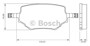 Imagen de PASTILLAS DE FRENO DELANTERA CHEVROLET TRACKER 2.0