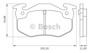 Imagen de PASTILLAS DE FRENO TRASERA CITROEN XSARA/SAXO/ZX