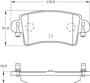 Imagen de PASTILLAS DE FRENO TRASERAS RENAULT MASTER 2.5-2.8