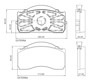 Imagen de PASTILLAS DE FRENO DEL/TRAS M-BENZ ACCELO 815/915/1016 2004