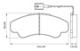 Imagen de PASTILLAS DE FRENO PEUGEOT BOXER/FIAT DUCATO/CITROEN JUMPER