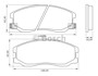 Imagen de PASTILLAS DE FRENO DELANTERA CHEVROLET CAPTIVA 2.4 16V