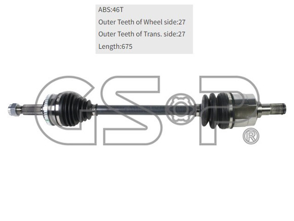 Imagen de SEMIEJE IZQUIERDO HYUNDAI TUCSON-KIA SPORTAGE 2.0 2005-2013