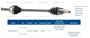 Imagen de SEMIEJE IZQUIERDO VW UP 1.0 2014 22 Y 28 ESTRIAS