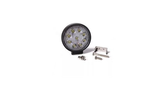 Imagen de FARO CAMINERO LED REDONDO 110MM 9 LEDS 27W 12/24V