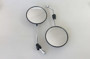 Imagen de PAR DE ESPEJOS PARA MOTO UNIVERSAL REDONDO ROSCA 3/8"