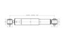 Imagen de AMORTIGUADOR TRASERO CITROEN C3 2001-2012