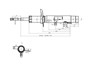 Imagen de AMORTIGUADOR DELANTERO DERECHO CITROEN C3 2003-2012