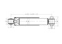 Imagen de AMORTIGUADOR TRASERO PEUGEOT 206/207 1998