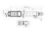 Imagen de AMORTIGUADOR DELANTERO MITSUBISHI L200 2006-2012