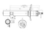 Imagen de AMORTIGUADOR DELANTERO DERECHO BYD F0 2008