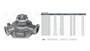 Imagen de BOMBA DE AGUA M-BENZ OM355A 1980-1992 5/6 CILINDROS