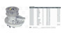 Imagen de BOMBA DE AGUA GM CHEVROLET ASTRA/ZAFIRA/VECTRA 2.0 8V