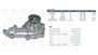 Imagen de BOMBA DE AGUA S10/BLAZER 2.5T 96-00 SPRINTER OM014 RANGER