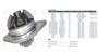 Imagen de BOMBA DE AGUA VW CAMION 8150/9150/14180/15180 C/MWM ELECTRON